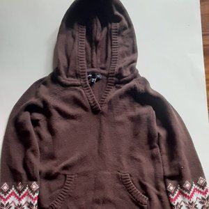Gap Kids Size 8 Hooded Sweater Dress